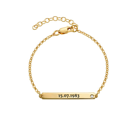 Custom Affirmation Bracelet – Personalized Word Bracelet, Self Love Jewelry, Empowerment Bracelet