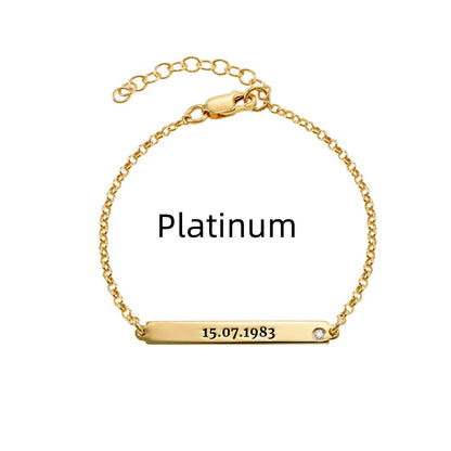 Custom Affirmation Bracelet – Personalized Word Bracelet, Self Love Jewelry, Empowerment Bracelet